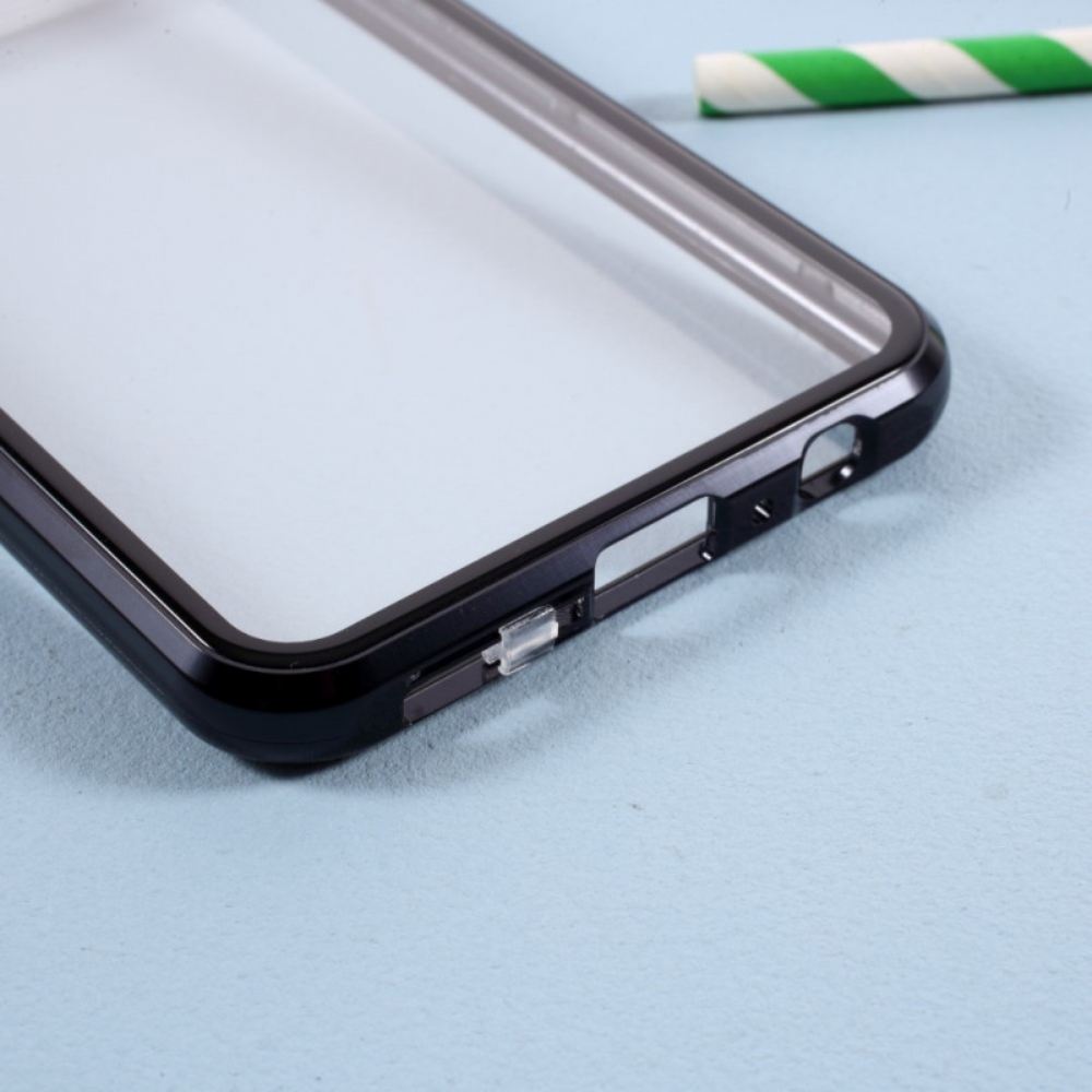 Kryt Na OnePlus Nord N100 Přední A Zadní Tvrzené Sklo A Kov