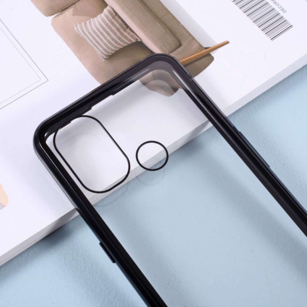 Kryt Na OnePlus Nord N100 Přední A Zadní Tvrzené Sklo A Kov