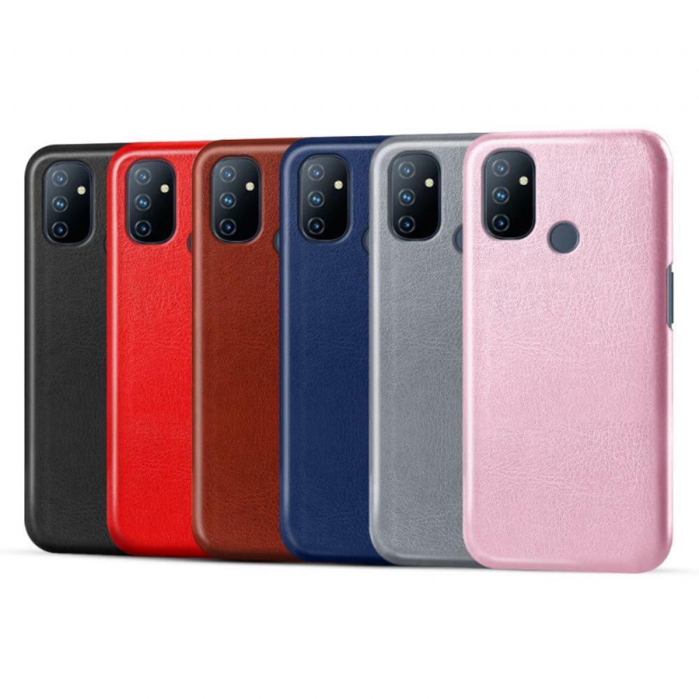 Kryt Na OnePlus Nord N100 Vintage Kožený Efekt