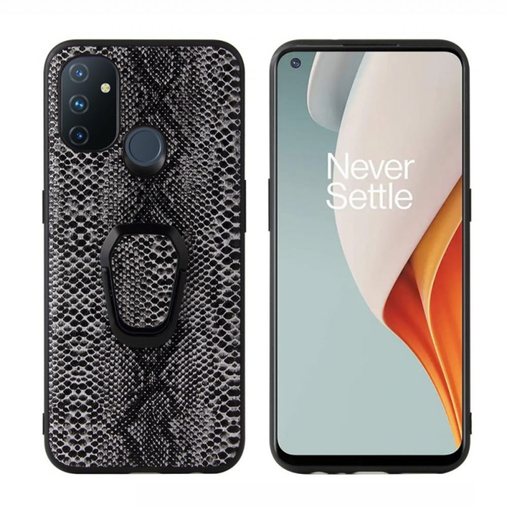 Kryty Na Mobil Na OnePlus Nord N100 Kruhový Držák Ve Stylu Hada
