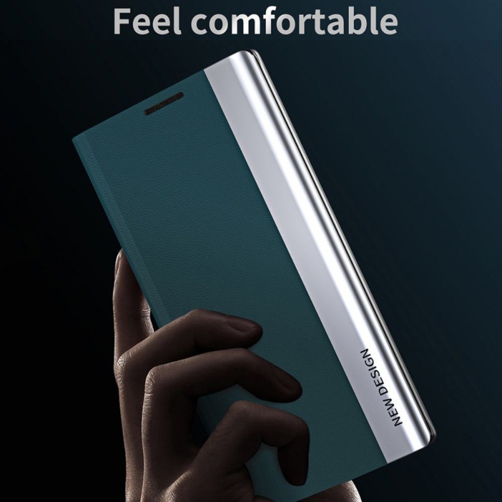 Kožené Pouzdro Folio Na Xiaomi Redmi Note 13 Pro Plus 5g Nový Design