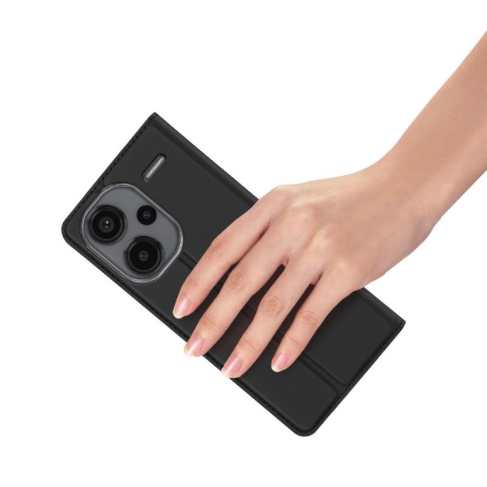 Kožené Pouzdro Folio Xiaomi Redmi Note 13 Pro Plus 5g Skin Pro Series Dux Ducis