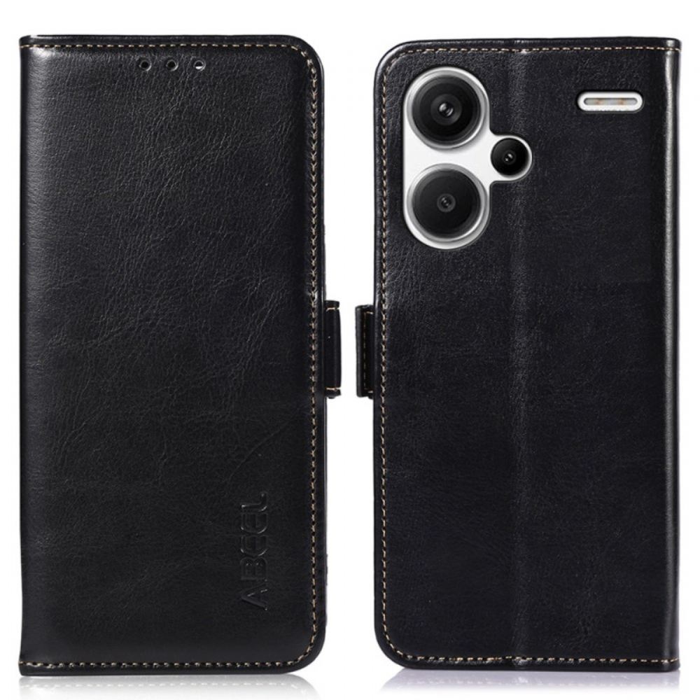 Kožený Kryt Na Xiaomi Redmi Note 13 Pro Plus 5g Abeel