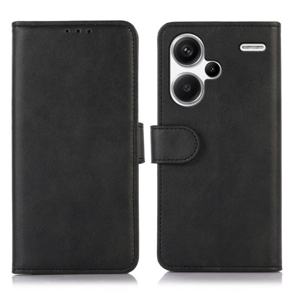 Kožený Kryt Xiaomi Redmi Note 13 Pro Plus 5g Nárazuvzdorný