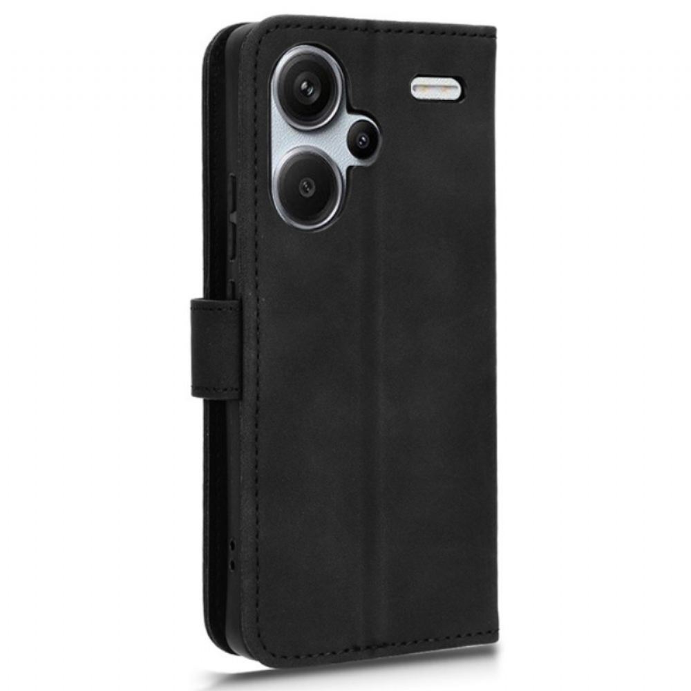 Kožený Kryt Xiaomi Redmi Note 13 Pro Plus 5g Styl Semišového Řemínku