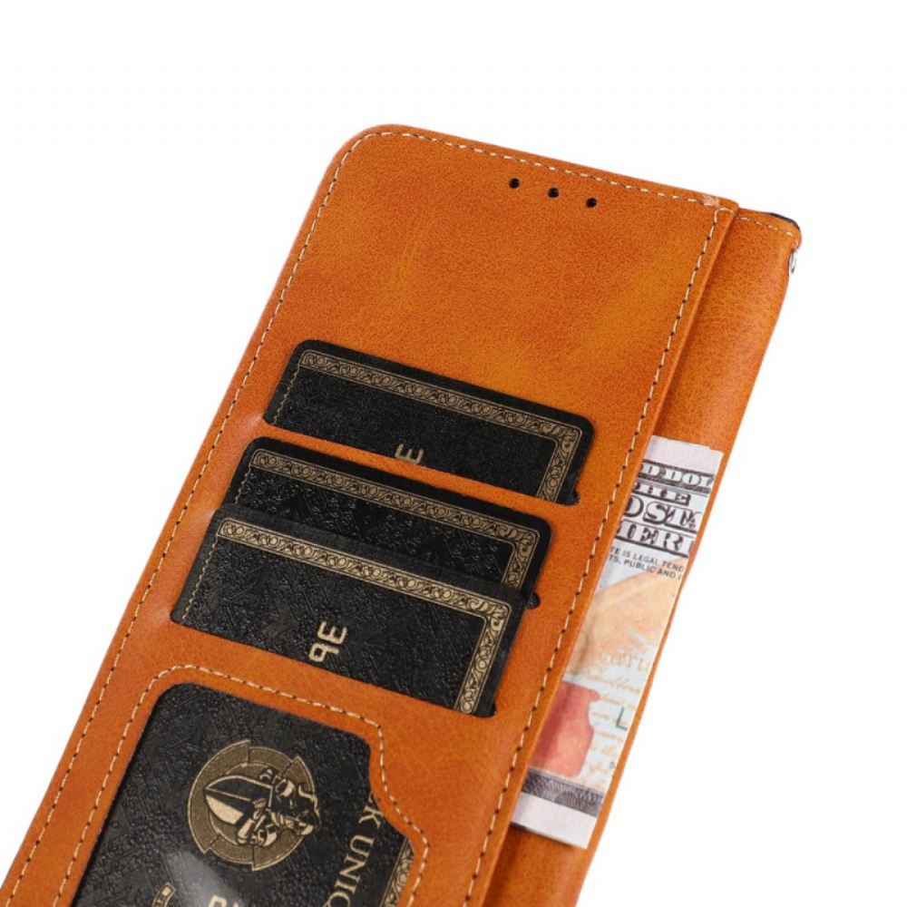 Kožený Kryt Xiaomi Redmi Note 13 Pro Plus 5g Vintage Spona Khazneh