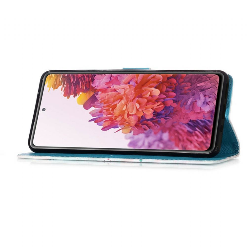 Flipové Pouzdro Na Samsung Galaxy S20 FE Akvarelový Lapač Snů