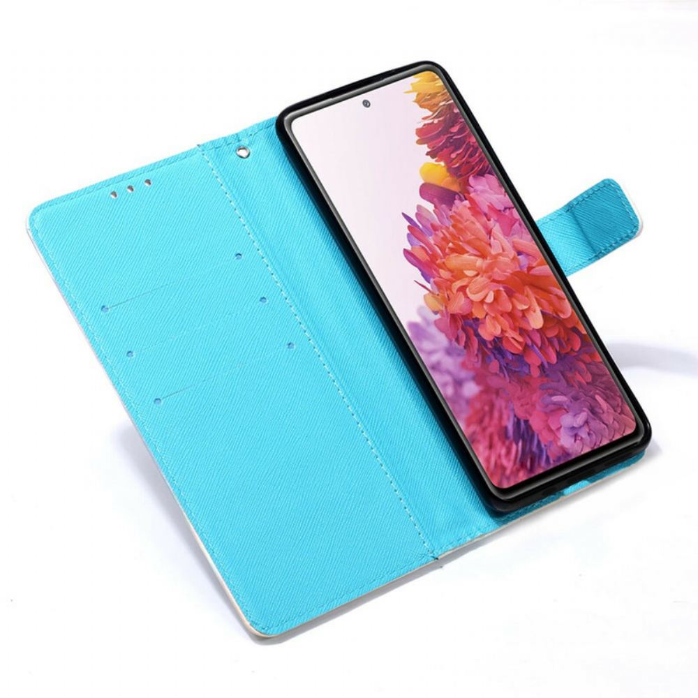 Flipové Pouzdro Na Samsung Galaxy S20 FE Akvarelový Lapač Snů