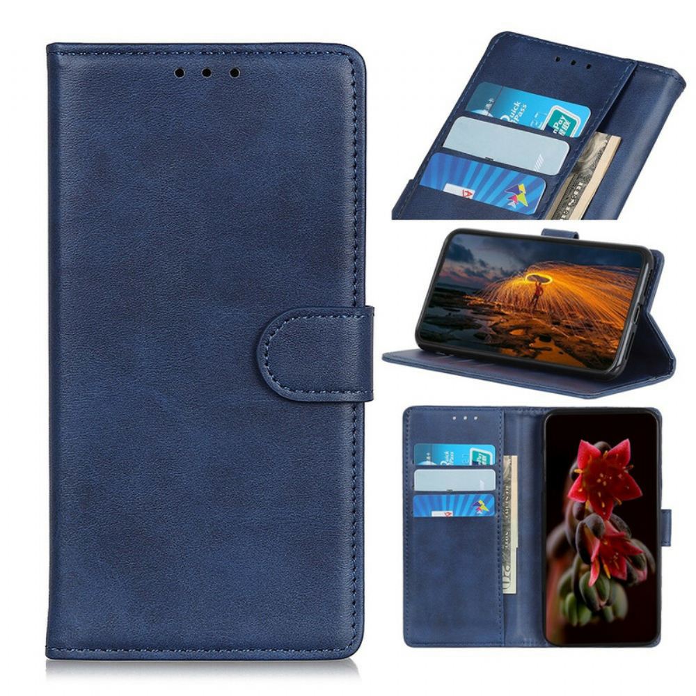 Flipové Pouzdro Na Samsung Galaxy S20 FE Efekt Retro Matné Kůže