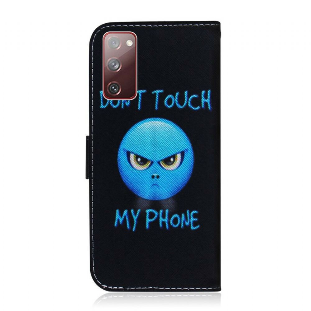 Flipové Pouzdro Na Samsung Galaxy S20 FE Emoji Telefon