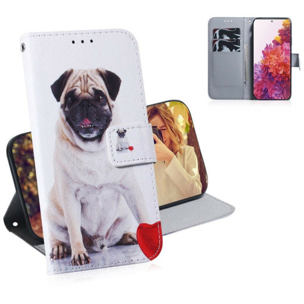 Flipové Pouzdro Na Samsung Galaxy S20 FE Mops Pes