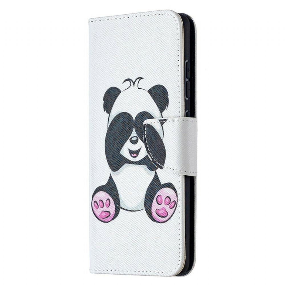 Flipové Pouzdro Na Samsung Galaxy S20 FE Panda Zábava