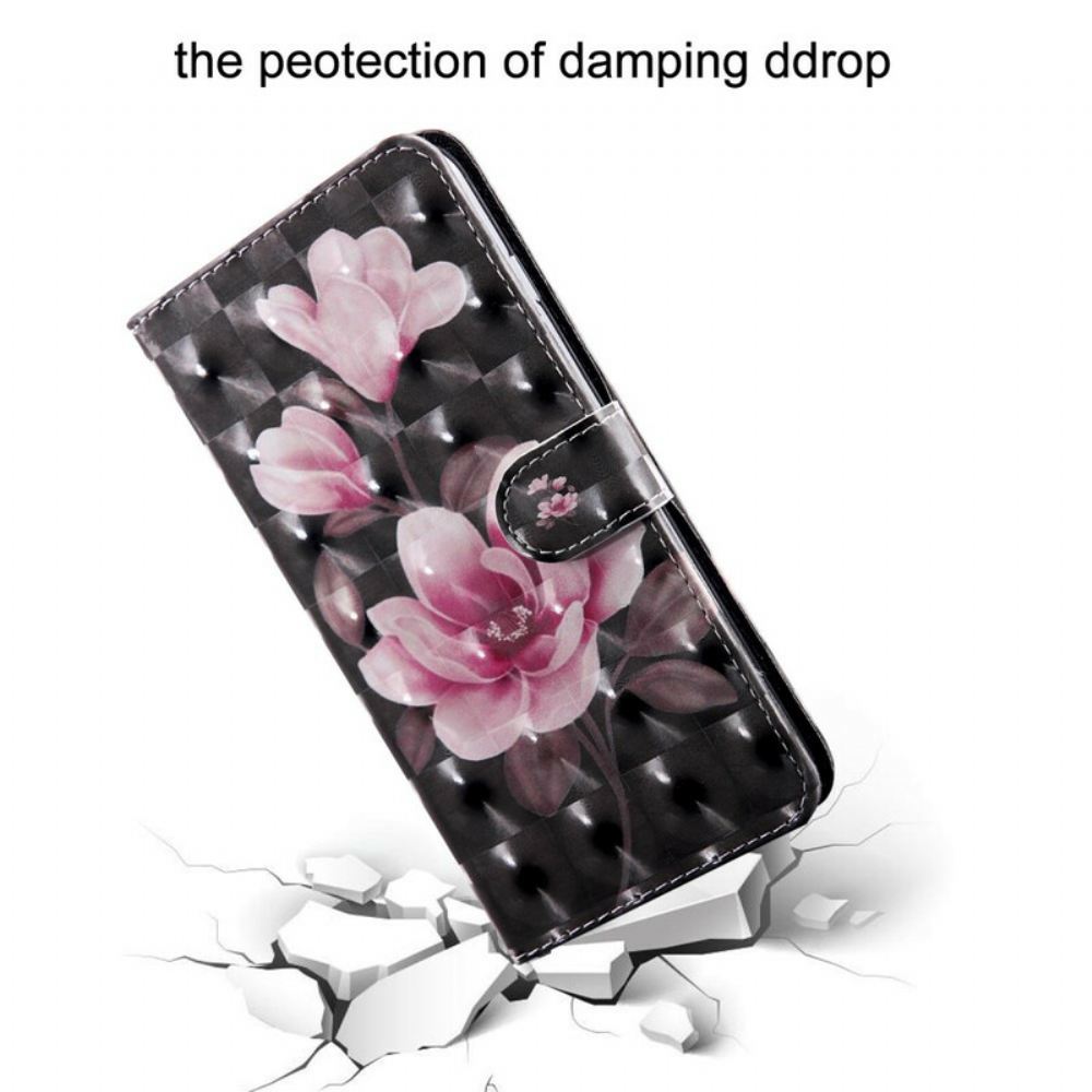 Flipové Pouzdro Na Samsung Galaxy S20 FE Rozkvetlé Květiny