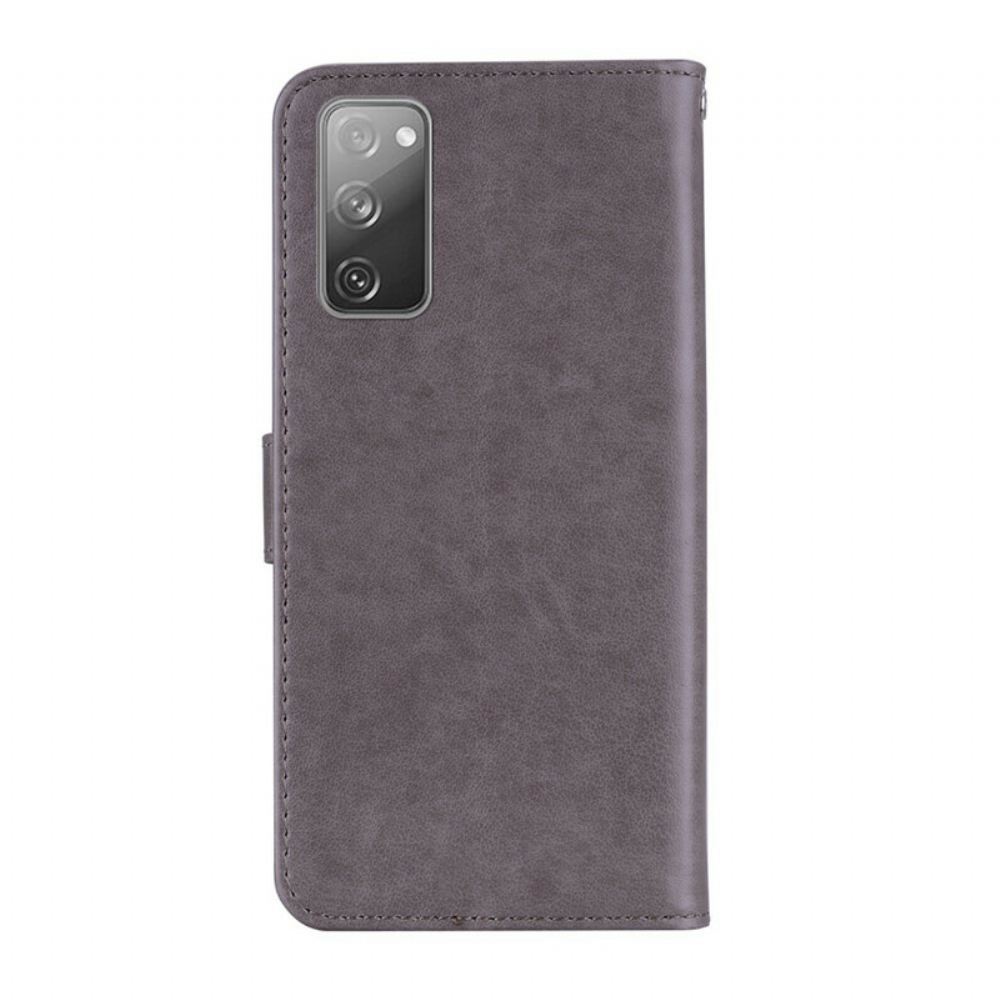 Flipové Pouzdro Na Samsung Galaxy S20 FE Sova Mandala A Kouzlo
