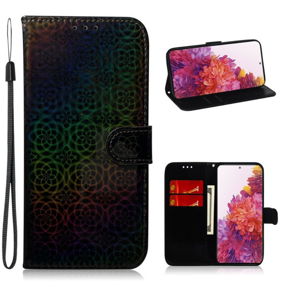 Flipové Pouzdro Na Samsung Galaxy S20 FE Čistá Barva