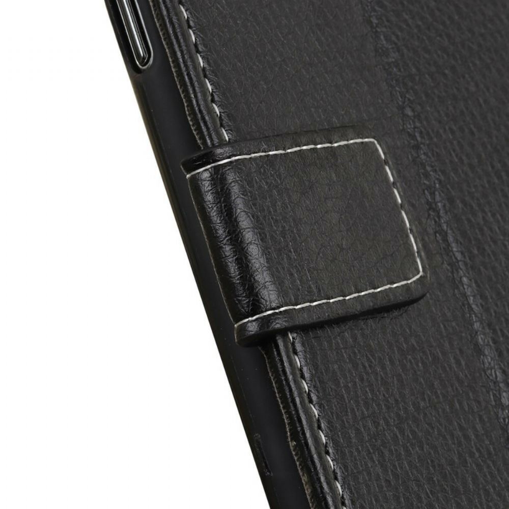 Flipové Pouzdro Na Samsung Galaxy S20 FE Švy Z Umělé Kůže