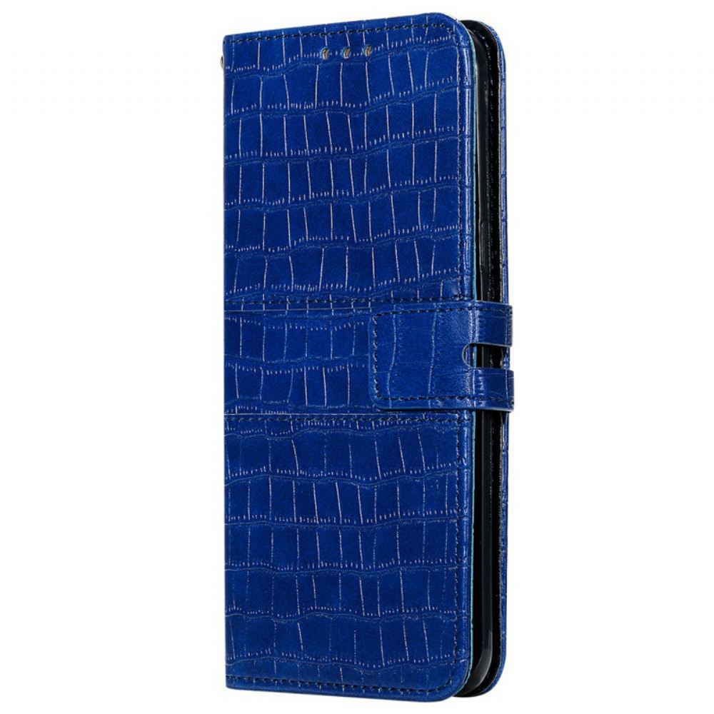 Kožené Pouzdro Na Samsung Galaxy S20 FE Úplně Croc