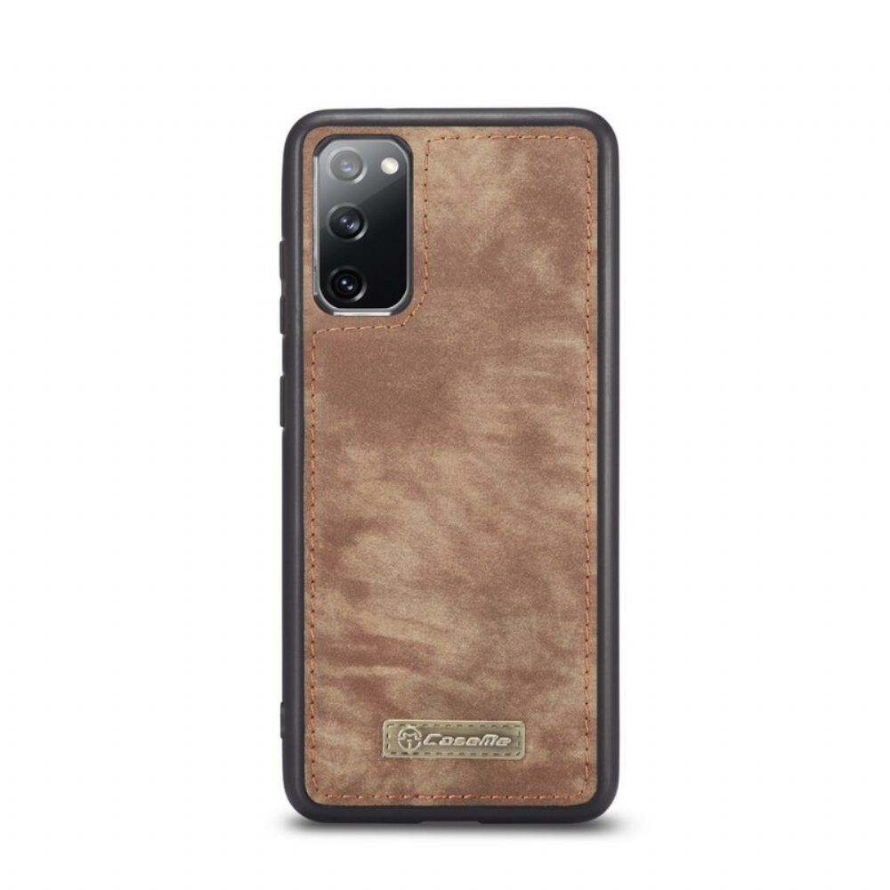 Kryt Flipové Pouzdro Na Samsung Galaxy S20 FE Caseme Odnímatelné