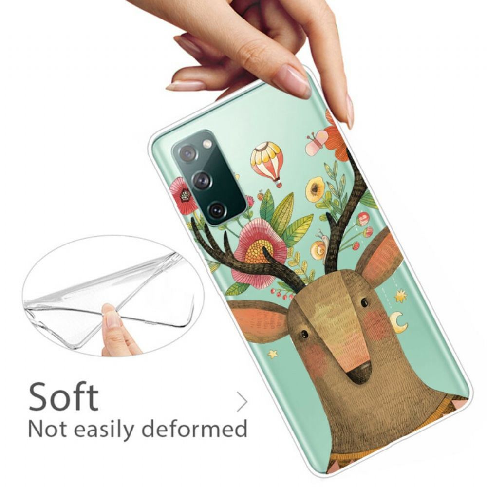 Kryt Na Samsung Galaxy S20 FE Kmenový Jelen