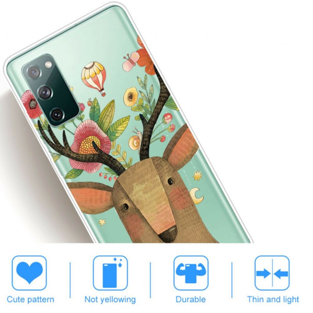 Kryt Na Samsung Galaxy S20 FE Kmenový Jelen