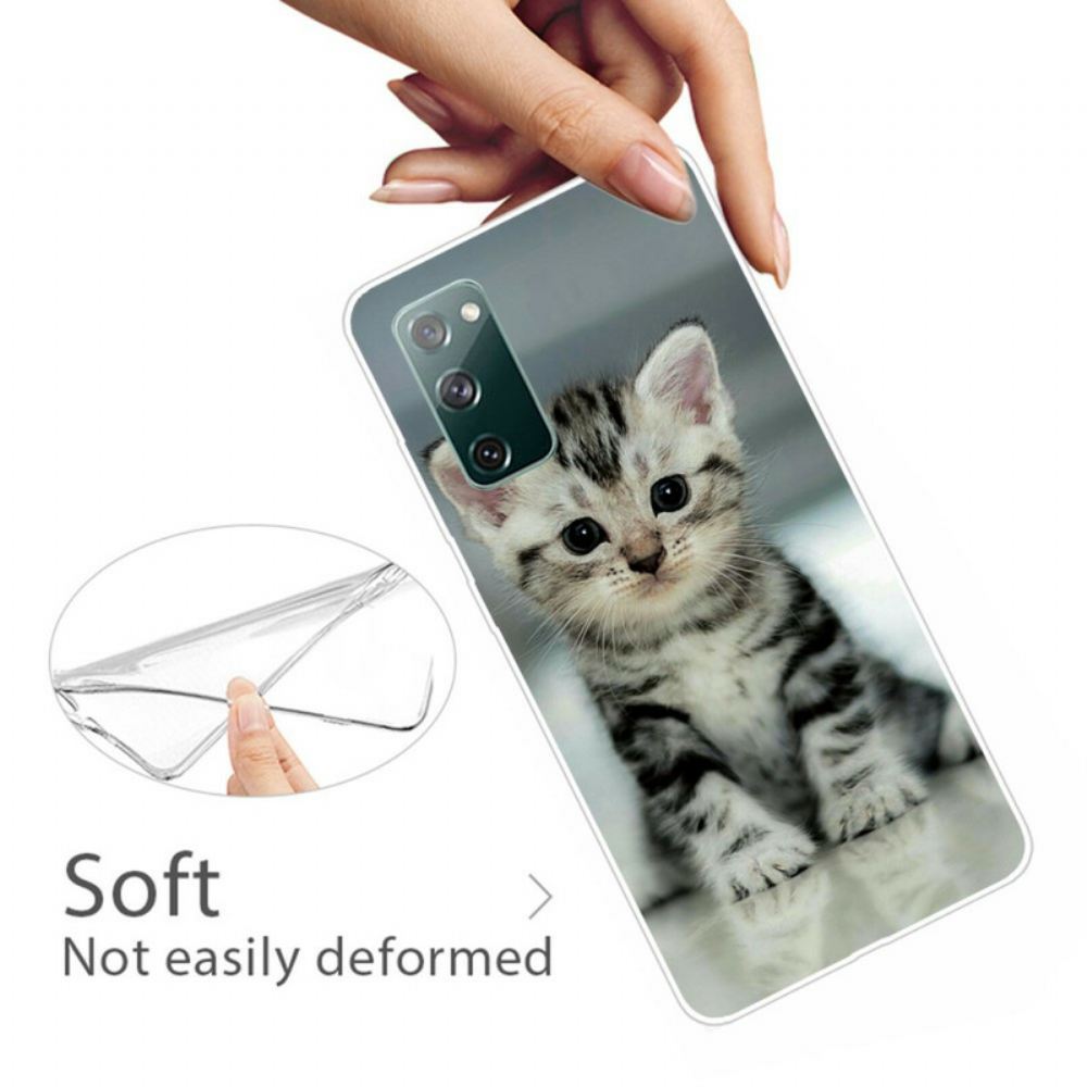Kryt Na Samsung Galaxy S20 FE Kotě Kotě