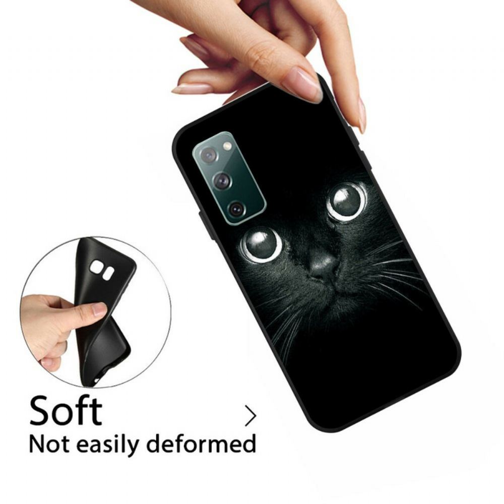 Kryt Na Samsung Galaxy S20 FE Kočičí Oči
