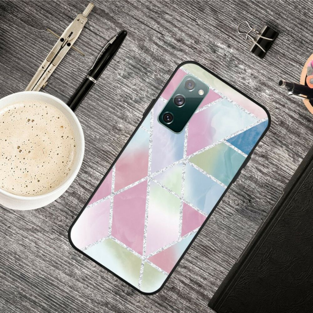 Kryt Na Samsung Galaxy S20 FE Mramorová Geometrie