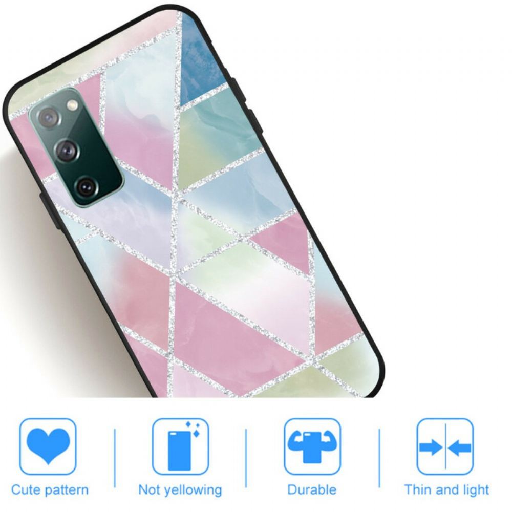 Kryt Na Samsung Galaxy S20 FE Mramorová Geometrie