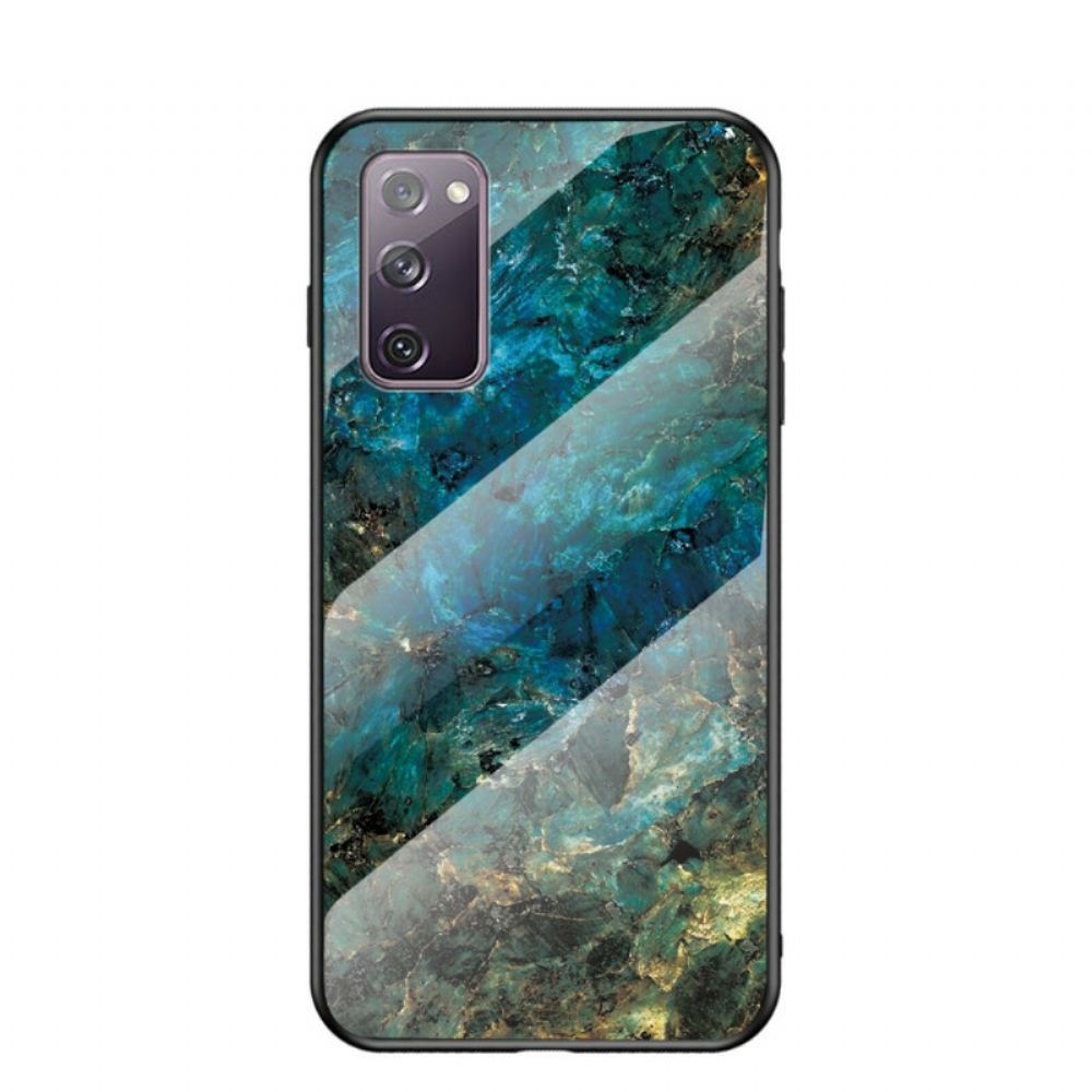 Kryt Na Samsung Galaxy S20 FE Prémiové Barevné Tvrzené Sklo