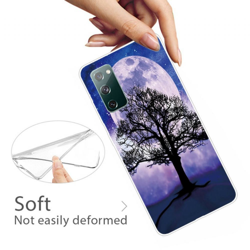 Kryt Na Samsung Galaxy S20 FE Strom A Měsíc