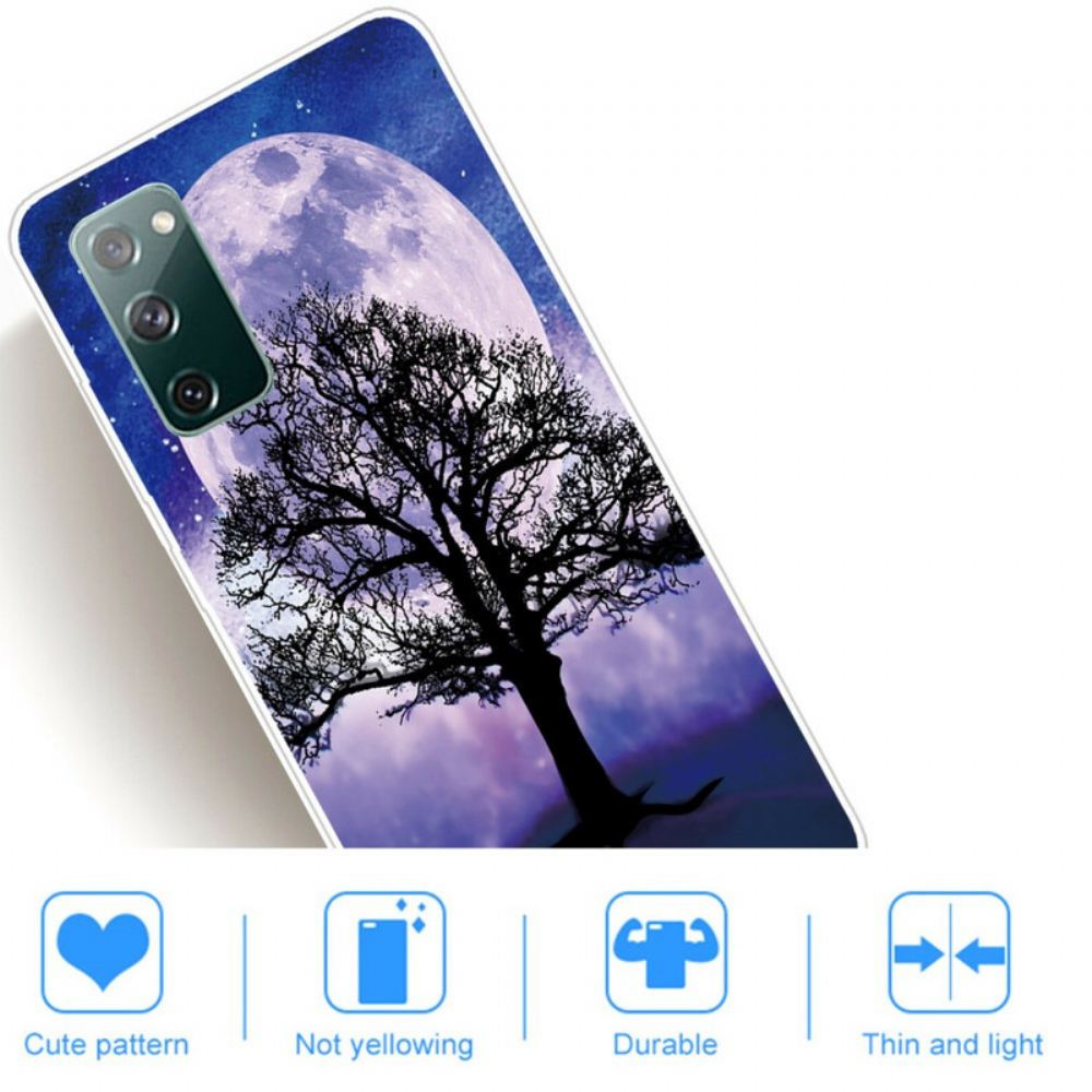 Kryt Na Samsung Galaxy S20 FE Strom A Měsíc