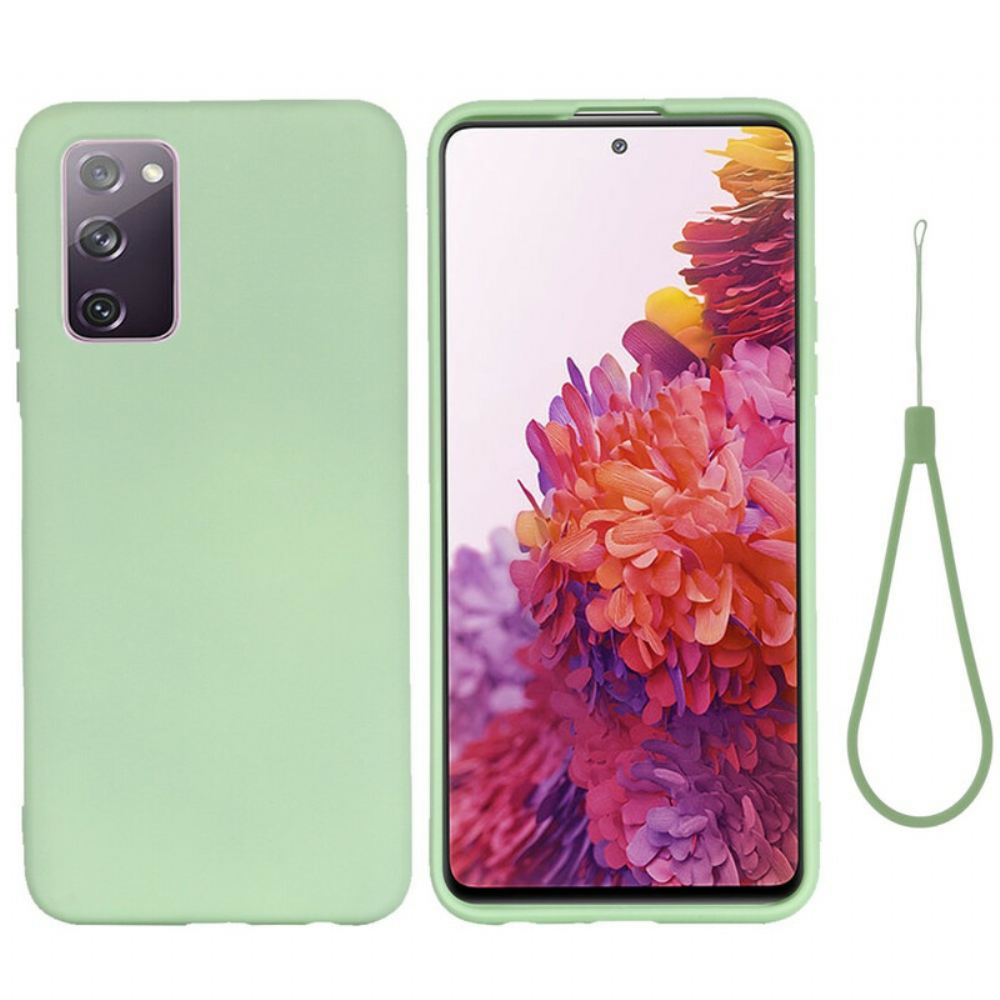 Kryt Na Samsung Galaxy S20 FE Tekutý Silikonový Design