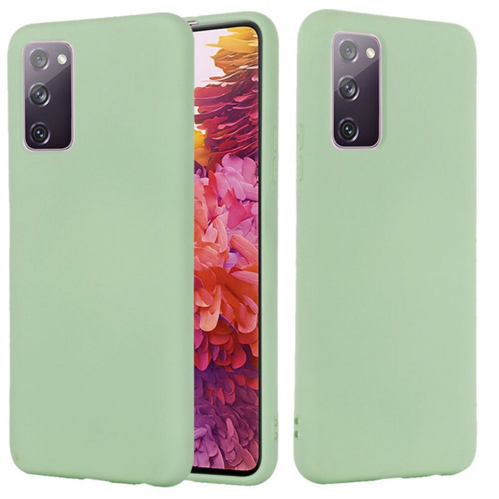 Kryt Na Samsung Galaxy S20 FE Tekutý Silikonový Design
