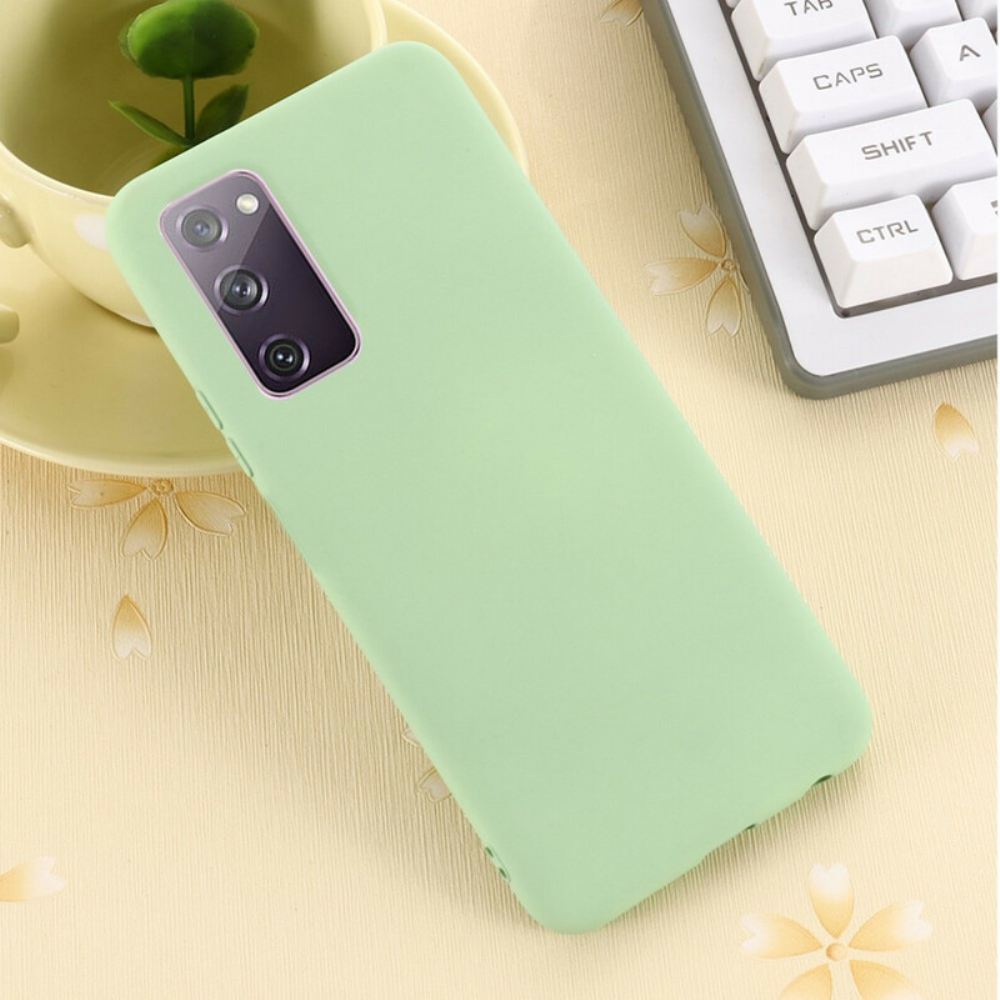 Kryt Na Samsung Galaxy S20 FE Tekutý Silikonový Design