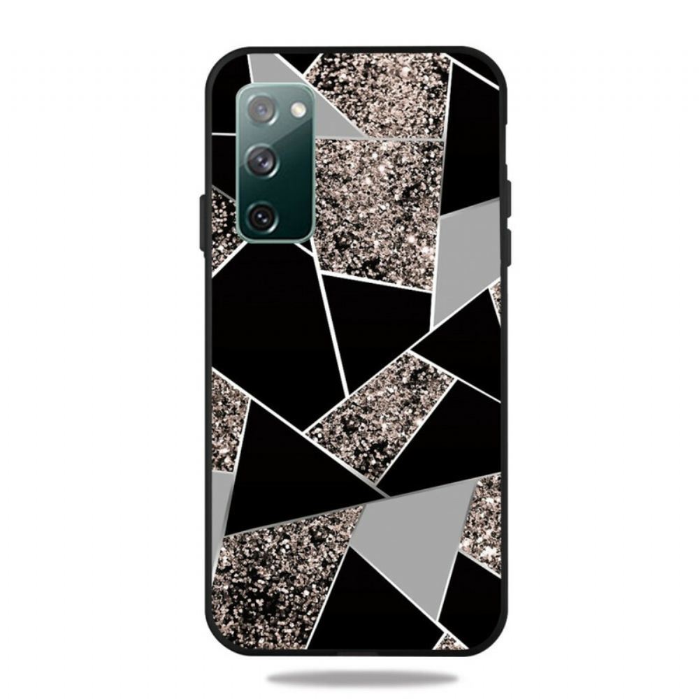 Kryt Na Samsung Galaxy S20 FE Tmavý Mramor