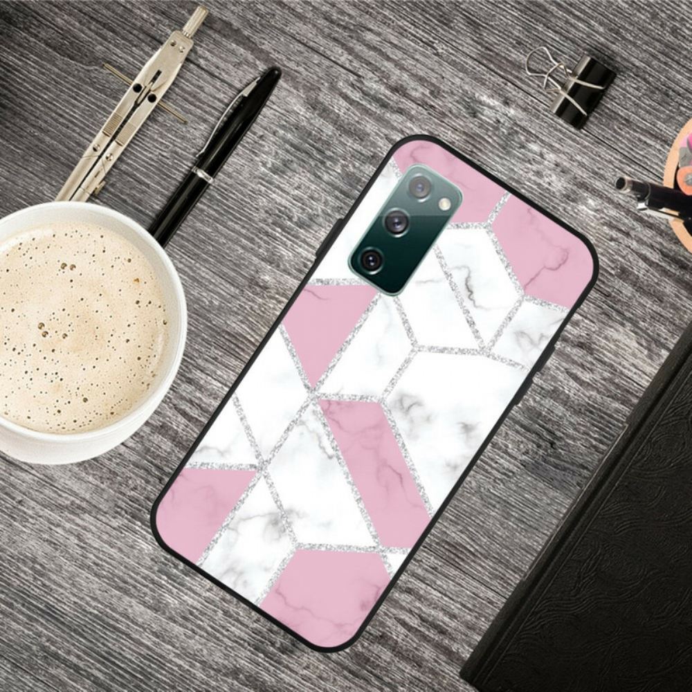 Kryt Na Samsung Galaxy S20 FE Třpytivý Mramor