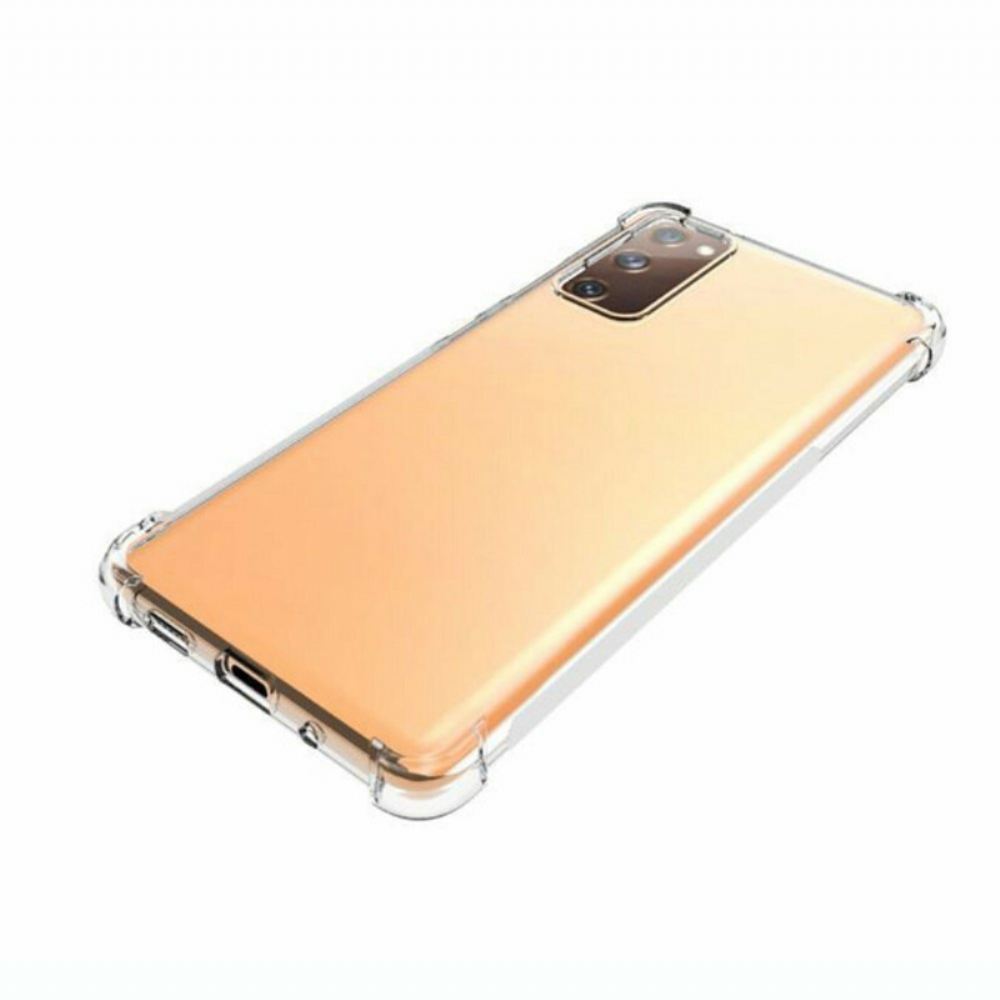 Kryt Na Samsung Galaxy S20 FE Vymazat Vyztužené Rohy