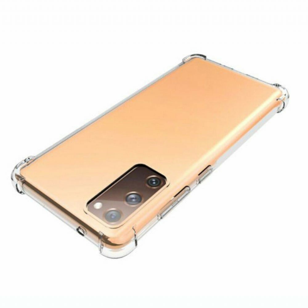 Kryt Na Samsung Galaxy S20 FE Vymazat Vyztužené Rohy