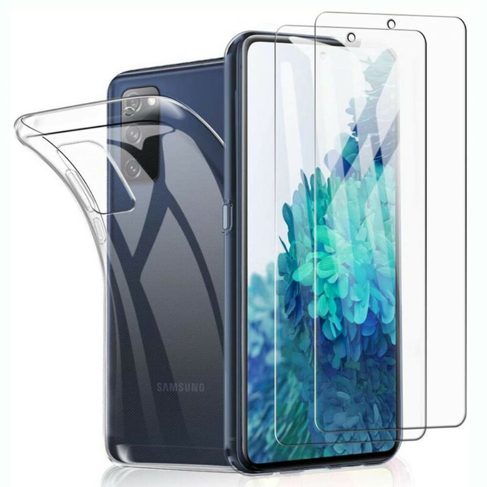 Kryt Na Samsung Galaxy S20 FE Vymazat Vyztužené Rohy