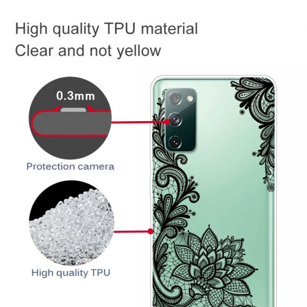 Kryt Na Samsung Galaxy S20 FE Vznešená Krajka