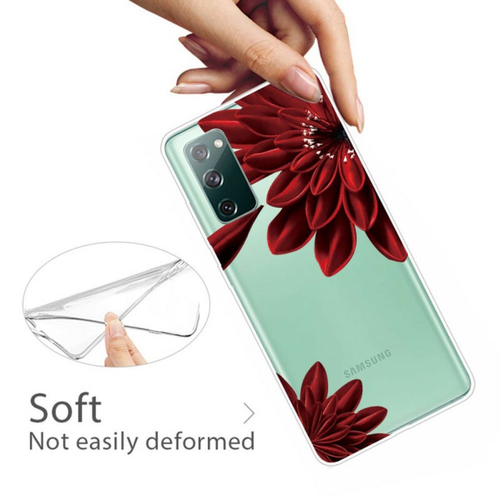 Kryty Na Mobil Na Samsung Galaxy S20 FE Divoké Květiny