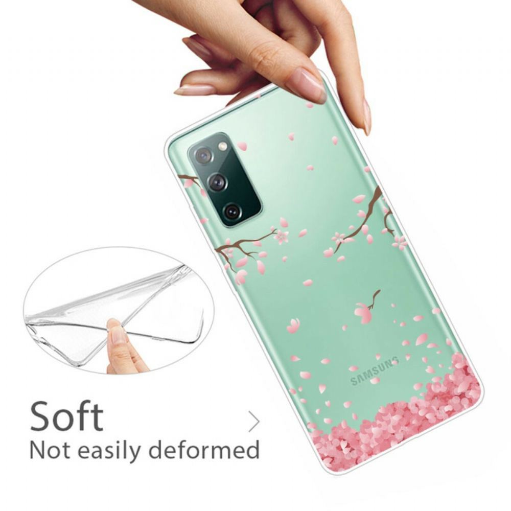 Kryty Na Mobil Na Samsung Galaxy S20 FE Kvetoucí Větve