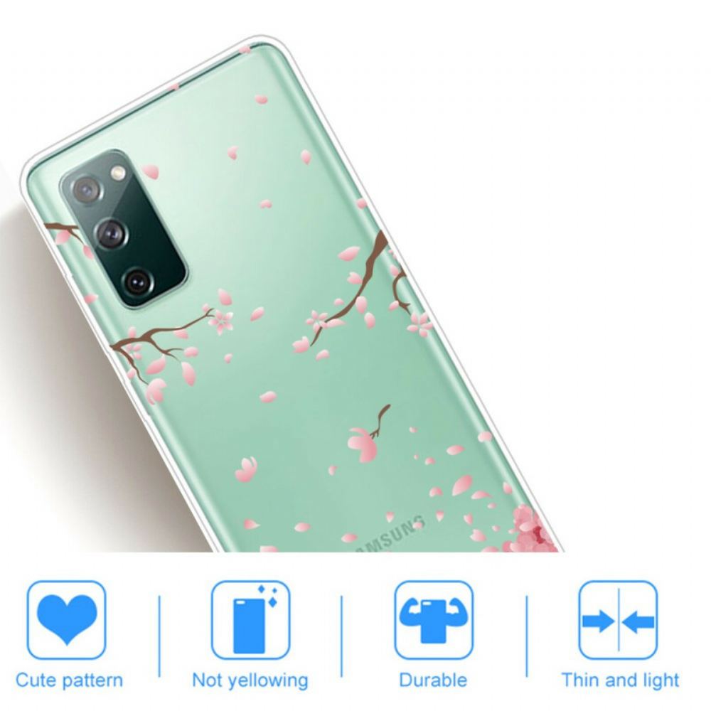 Kryty Na Mobil Na Samsung Galaxy S20 FE Kvetoucí Větve