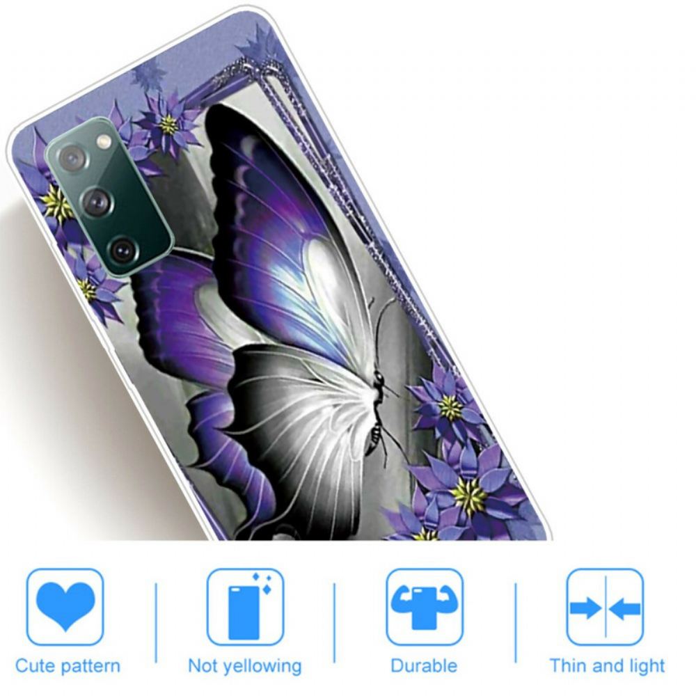 Kryty Na Mobil Na Samsung Galaxy S20 FE Motýli Motýli