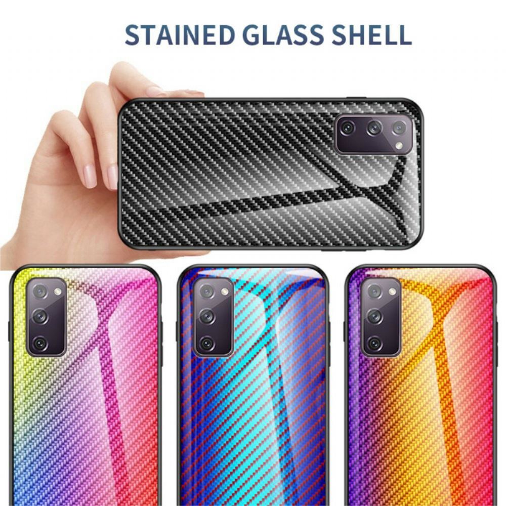 Kryty Na Mobil Na Samsung Galaxy S20 FE Tvrzené Sklo Z Uhlíkových Vláken