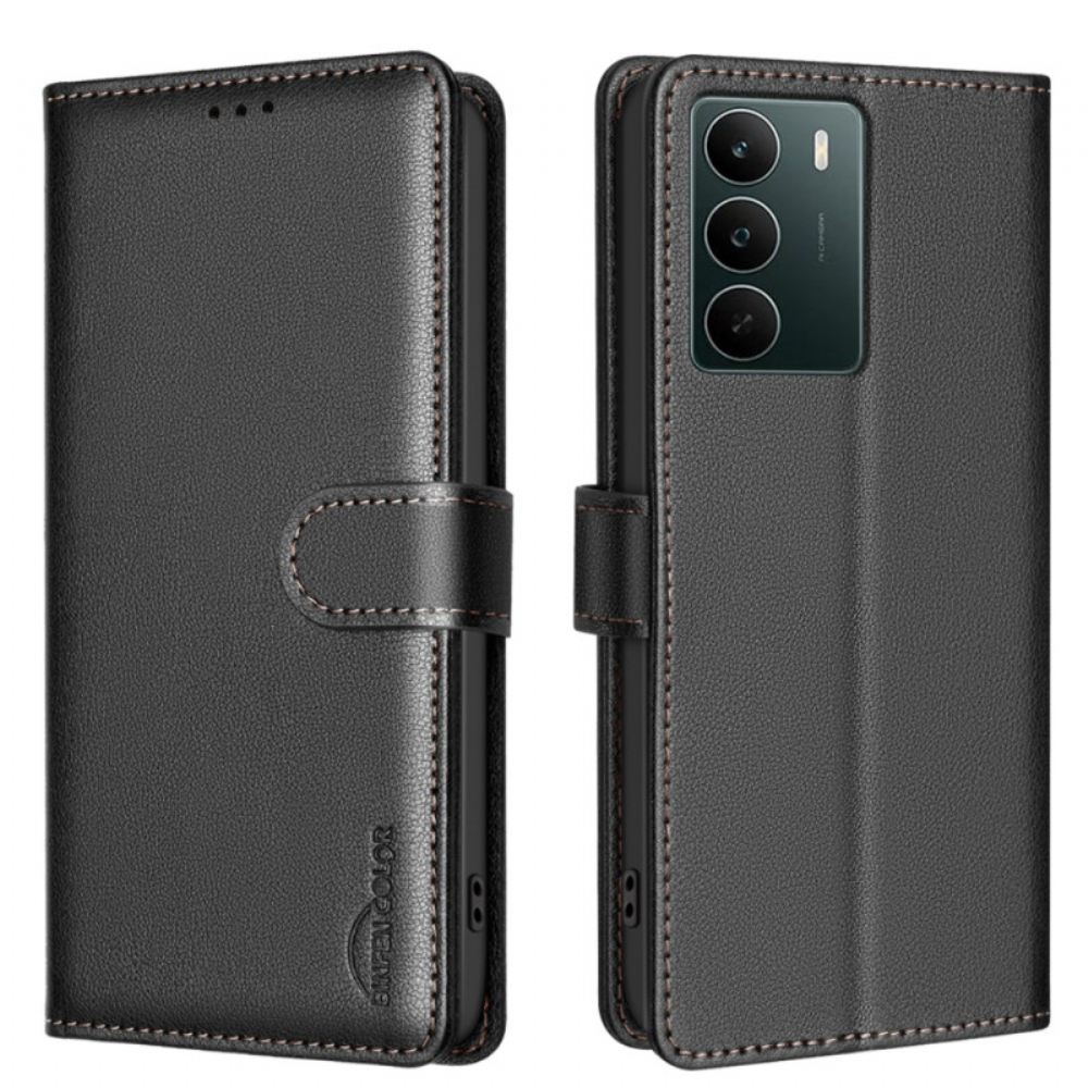 Kožený Kryt Realme C71 Binfen Color Rfid Peněženka