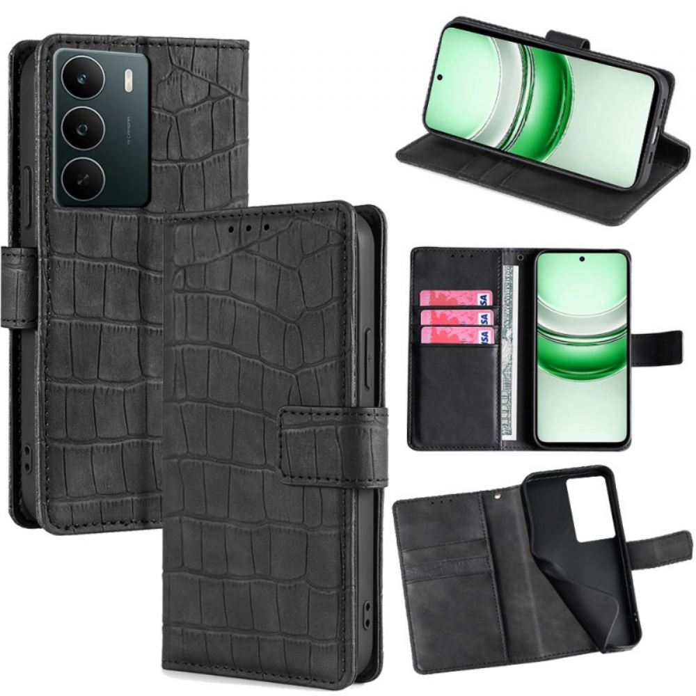 Kožený Kryt Realme C71 Krokodýlí Textura