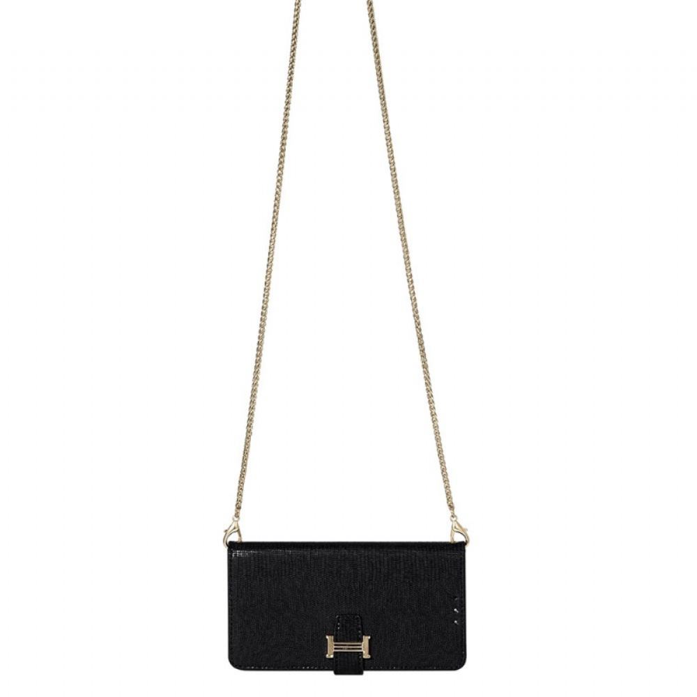 Kožený Kryt Realme C71 Peněženka Přes Rameno