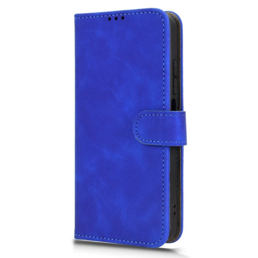 Kožený Kryt Realme C71 Semišový Efekt