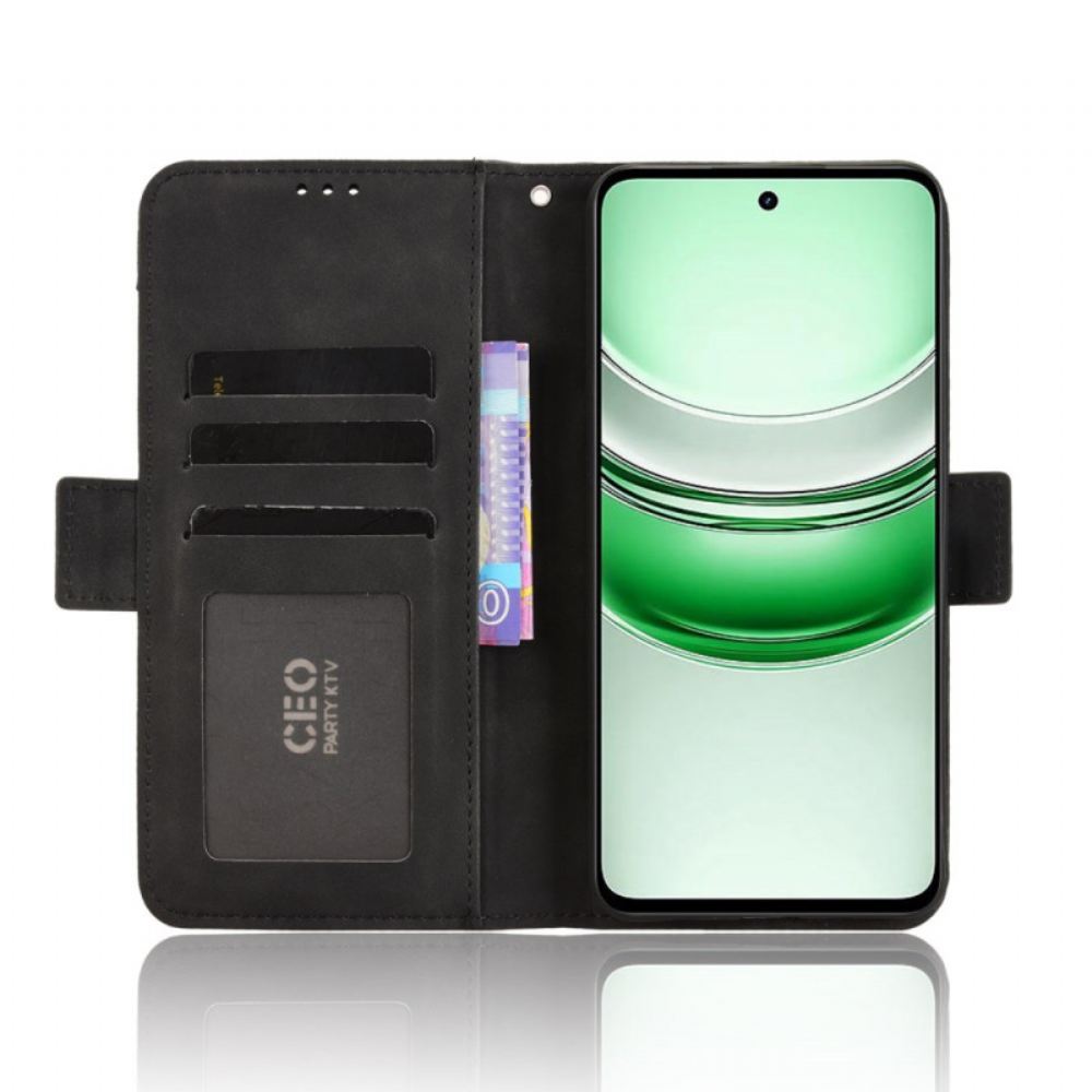 Kožený Kryt Realme C71 Vícenásobná Karta